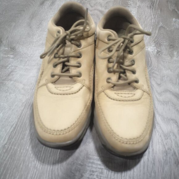 Rockport Men's Size 8.5W Tan Leather Upper Casual Oxford Shoes - Picture 4 of 9